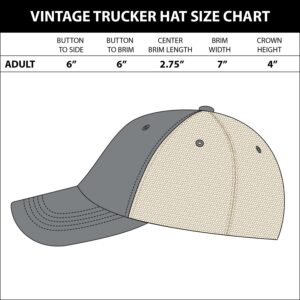 7.62 Design U.S. Army Vintage Trucker Hat (7.62 Design U.S. Army 101st Airborne Vintage Trucker Hat Black)