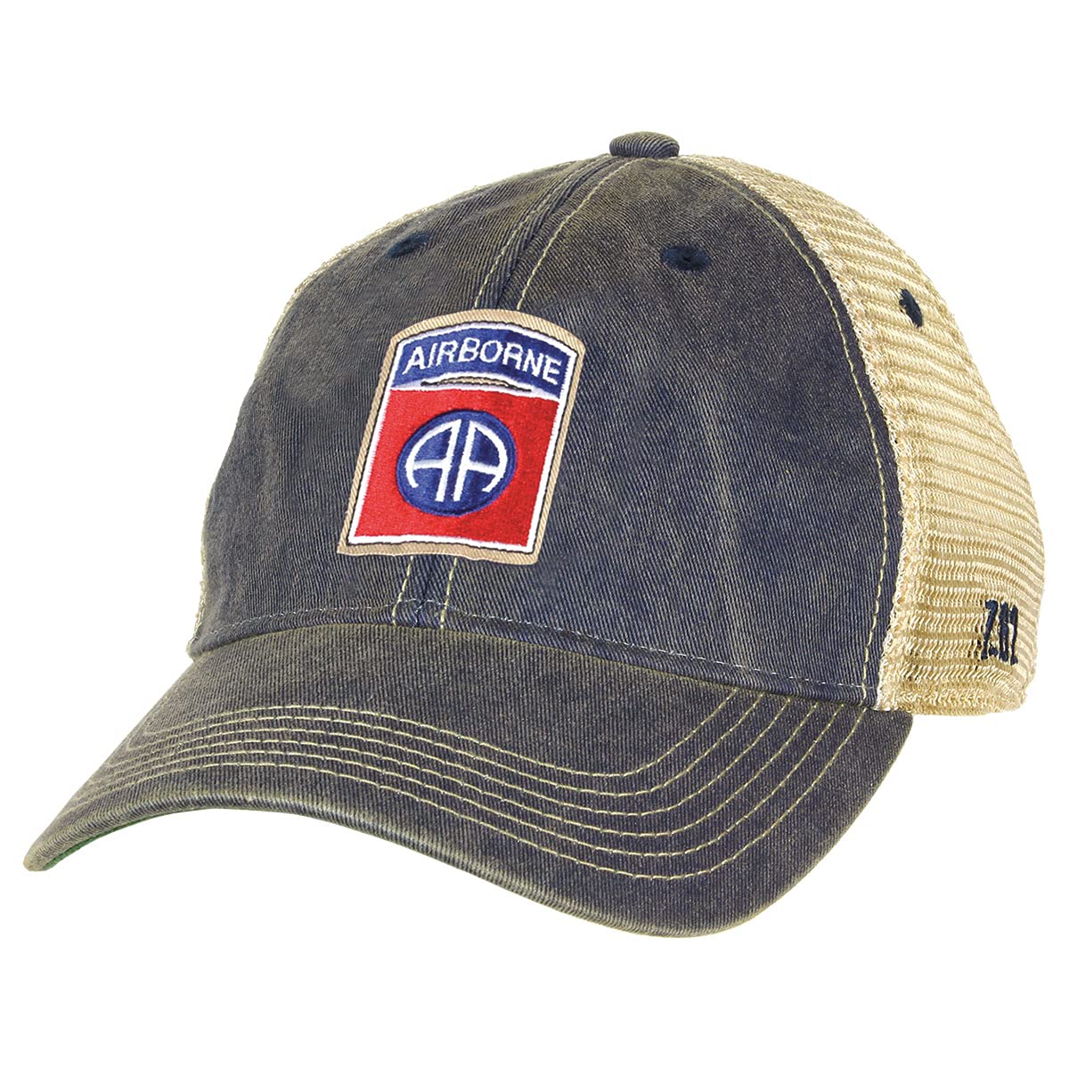 7.62 Design U.S. Army Vintage Trucker Hat (7.62 Design U.S. Army 82nd Airborne Vintage Trucker Hat Navy)