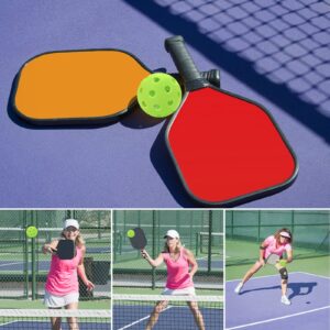 Eupboron 12 Pack Pickleball Balls Outdoor 40 Holes Training Pickle Ball