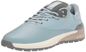 adidas men's rebelcross spikeless golf shoes, magic grey/almost lime/grey four, 8.5