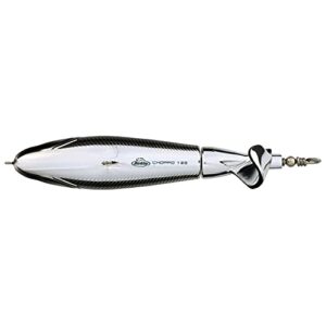 Berkley Choppo Saltwater Fishing Hard Bait, Black Chrome, 120mm - 1 oz