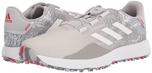 adidas Men's S2G Spikeless BOA Golf Shoes, Grey Two/Footwear White/Grey Three, 12.5