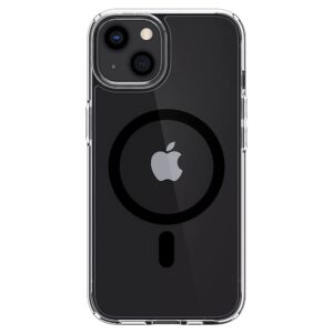 Spigen Ultra Hybrid Mag (MagFit) Compatible with MagSafe Designed for iPhone 13 Mini Case (2020) - Black