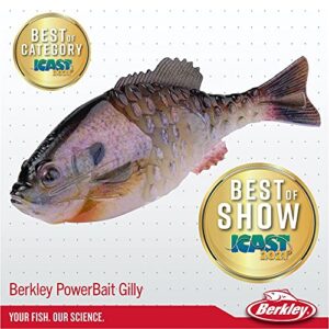 Berkley Powerbait Gilly Fishing Soft Bait, HD Warmouth, 90mm