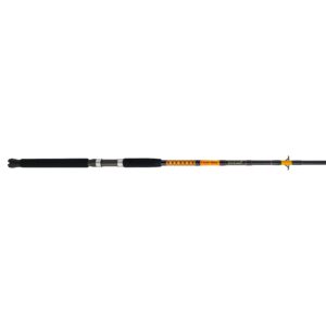 Ugly Stik Bigwater Spinning Fishing Rod,Black/Red/Yellow