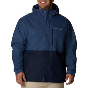 Columbia Men's Hikebound Jacket, Dark Mountain/Collegiate Navy, Medium