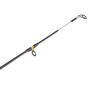 Ugly Stik Bigwater Spinning Fishing Rod,Black/Red/Yellow