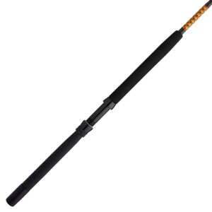 Ugly Stik Bigwater Stand Up Conventional Fishing Rod, Black/Red/Yellow, 6' - Heavy - 1pc