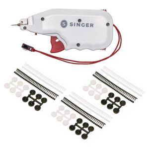 SINGER Button Fast™ Replacement Fasteners and Buttons Bundle - Quick Fix Temporary Solution for Missing Buttons and Clothing Repairs