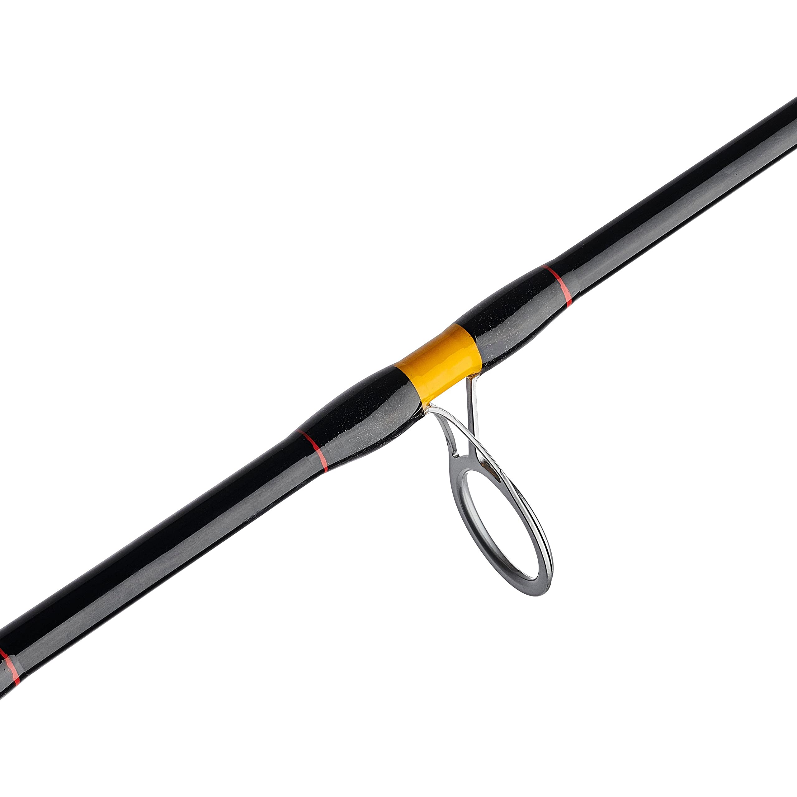 Ugly Stik unisex adult New Model spinning fishing rod, Black/Red/Yellow, 8 - Medium Heavy 20-40lb 2pc US