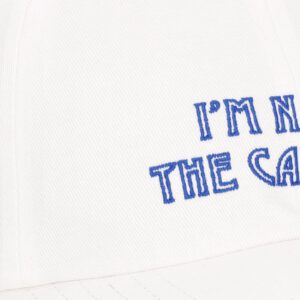 adidas Women's I'm Not The Cart Girl Hat, White, One Size