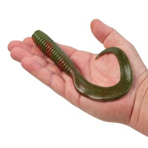 Berkley Gulp! Grub Fishing Soft Bait, Camo, 8- Inch