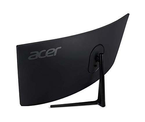 Acer EI342CKR Pbmiippx 34" 1500R 21:9 Curved QHD (3440 x 1440) Zero-Frame Gaming Monitor | AMD FreeSync Premium Pro | Up to 144Hz | 1ms VRB | HDR 400 | 93% DCI-P3 (2 x Display Ports & 2 x HDMI Ports)