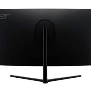 Acer EI342CKR Pbmiippx 34" 1500R 21:9 Curved QHD (3440 x 1440) Zero-Frame Gaming Monitor | AMD FreeSync Premium Pro | Up to 144Hz | 1ms VRB | HDR 400 | 93% DCI-P3 (2 x Display Ports & 2 x HDMI Ports)