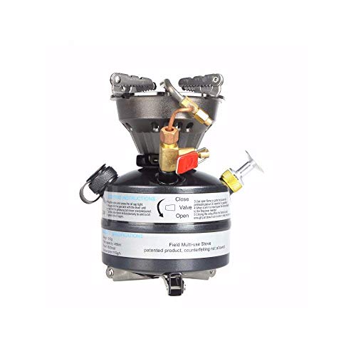 Outdoor Mini One-Piece Liquid Fuel Camping Gasoline Stove Burner Lightweight Portable Gasoline Stove