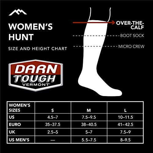 Darn Tough (Style 2105) Hunting OTC Heavyweight with Full Cushion - Women