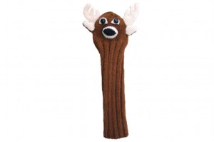 sunfish animal knit wool driver golf headcover deer