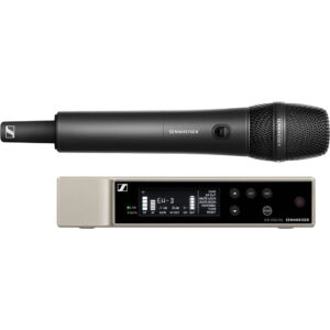 Sennheiser EW-D 835-S Set Digital Wireless Handheld Microphone System with MMD 835 Capsule (R1-6: 520 to 576 MHz) Bundle with Rapid Charger and Wireless System Bag