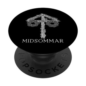 Midsummer Maypole Midsommar Festival Summer Solstice PopSockets Swappable PopGrip