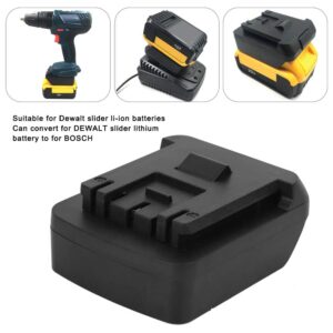 Yuehuam for DEWALT 20V Li-Ion Battery Adapter Convert to for Bosch 18V Power Tool Use with Charging Fucntion,