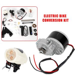 24/36V Electric Bicycle Conversion Kit E-Bike Motor Controller Kit Mountain Bike Conversion Custom with Thumb Kit for 22-29" Bicycle (250W/36V)