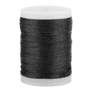 bow string serving thread, black wear- 400d nylon fiber nylon serving thread easy to use , for bow for compound bow(black, 12)