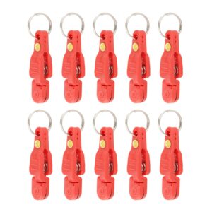 yunnlezt 10pcs heavy tension downrigger release clips for offshore fishing, planer board, weight, kite