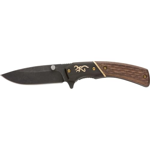 Browning 3220390: Knife, Hunter Drop Point Folder