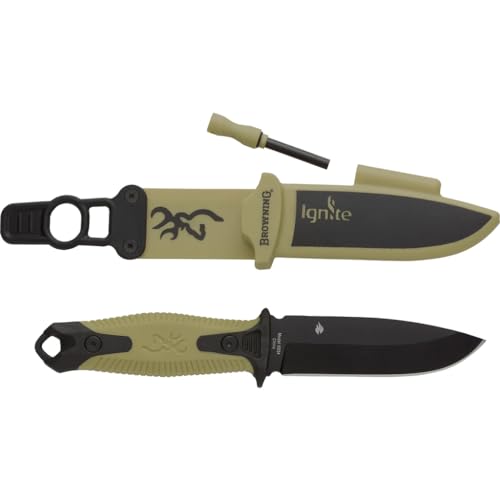 Browning 3220335: Knife, Ignite 2 Od Green