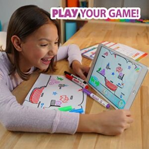 Pixicade Video Game Maker | STEM Kit to Create & Play Your Own Video Games | Educational Toy for Girls and Boys Ages 6+ | Creative & Learning Fun | Draw Your Own Video Game & Bring it to Life