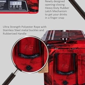 COLD BASTARD COOLERS 45QT Cold Bastard Rugged+ CAMO Ocean Best Premium Ice Chest Cooler Accessories Free S&H (CB45-CO)