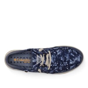 Columbia Men's Bahama Vent Relaxed PFG, Collegiate Navy/Mango, 10.5