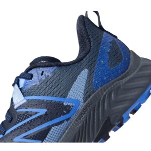 New Balance Women's FuelCell Summit Unknown V3 Trail Running Shoe, Black/Vibrant Violet/Vibrant Spring Glo, 11 Wide