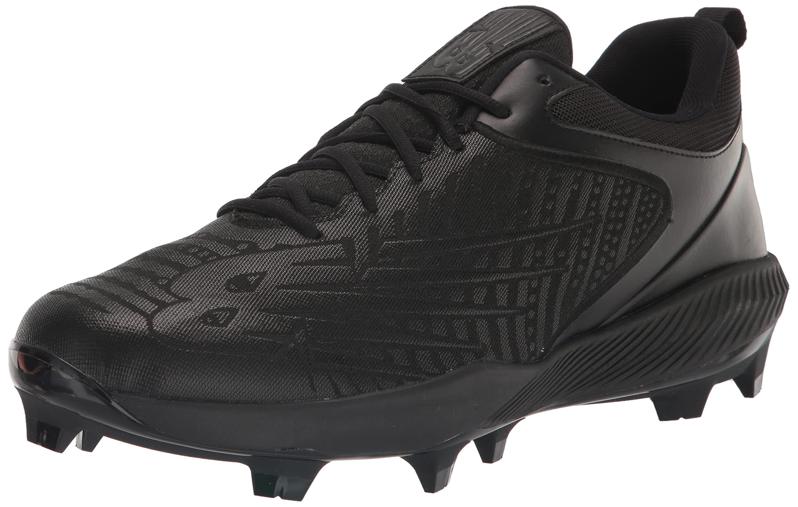 New Balance Men's FuelCell 4040 V6 Molded Baseball Shoe, Black/Black, 11