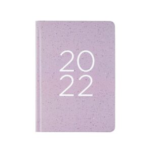 Letts Mineral A6 Week to View 2022 Diary - Lavender