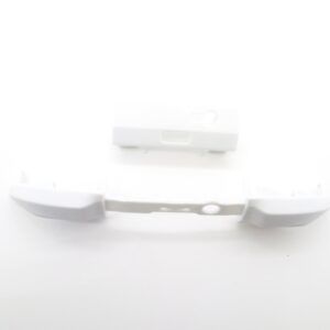 Lb Rb Bumper Button Home Guide Surround Replacement Compatible with Xbox Series S Controller White (2pcs)