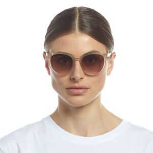 Le Specs Armada Sunglasses Clear Quartz/Brown Grad