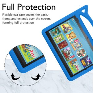 Fire HD 10 Tablet Case,Amazon Fire Tablet 10 Case Kids,Kindle Fire HD 10 Case,Dinines Kid-Proof Case Cover with Handle Stand for Fire HD 10 Tablet (13th/11th Generation, 2023/2021 Release)