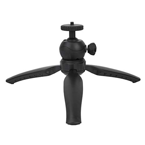 Velaurs Tripod Camera Stand, Tripod Stand, Height Adjustable Camera Tripod Stand Mini Mount Holder Tabletop Tripod Stand for Smartphone Action Camera