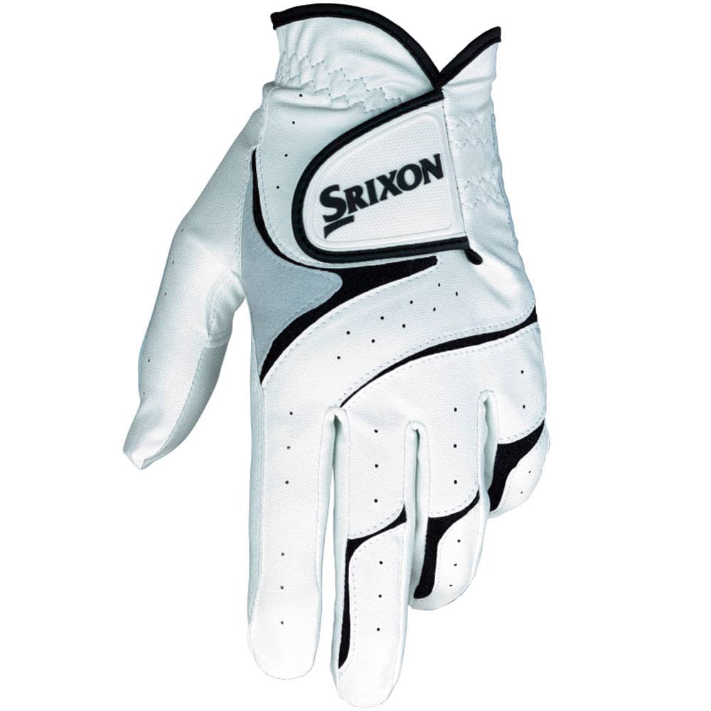 Srixon Golf MLH All Weather Glove White/Black Size Cadet Extra Large White/Black Cadet Extra Large