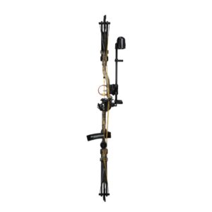 DIAMOND ARCHERY Infinite 305 Adjustable Fully Accessorized Hunting Compound Bow - 7-70 LBS Draw Weight, 19"-31" Draw Length, 305 FPS, Left Hand, Mossy Oak