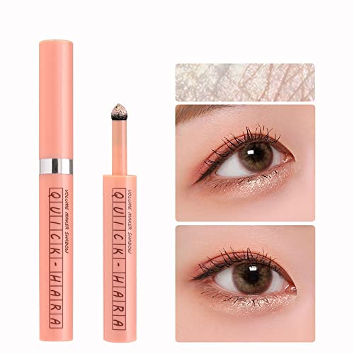 CORINGCO Shimmer Glitter Eye Maker Volume Eyeshadow Stick Quick-Hara Glitter Eye Makeup K-Beauty #01 Morning Sunlight Long Lasting Sparkle Glow Light