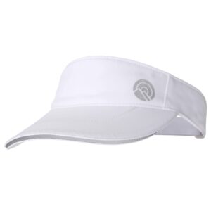 OutdoorEssentials Sun Visor Hat for Women & Men - Womens Visor, Tennis Visor, Golf Visor - Running Visor White - White