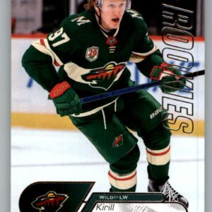 2020-21 Upper Deck NHL Star Rookies #25 Kirill Kaprizov Minnesota Wild Hockey Card (RC - Rookie Card) NM-MT