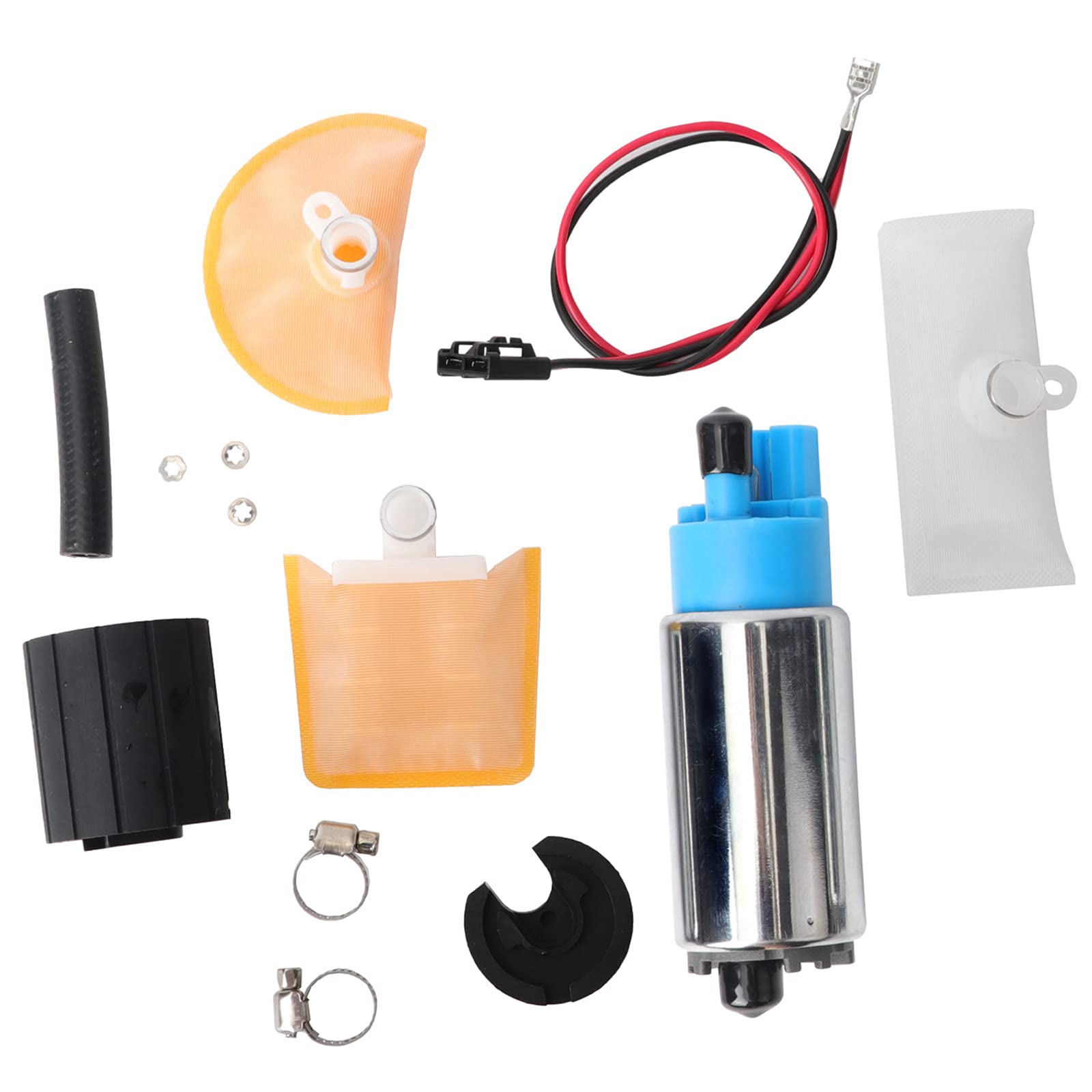 LONGKEES Electric Fuel Pump With Install Kit,Fuel Pump Replaces E8229 E2068 E8213 EFP382A