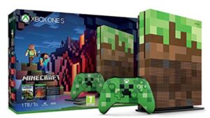 xbox one s minecraft bundle 1tb limited edition console - pegi version for use in u.s. (discontinued)