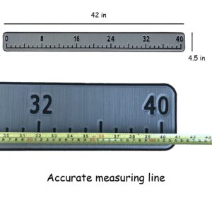 KXKZREN Foam Fish Ruler/Strong Adhesive Backing / 32" 40" Fishing Measurement Tool/Waterproof and Easy to Clean/for Fishing Boats, Yacht Coolers & Kayaks