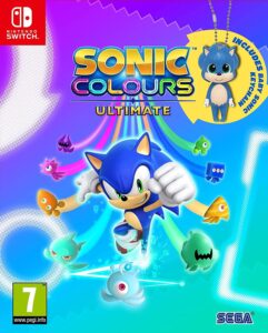 sonic colours ultimate with baby sonic keychain (exclusive to amazon.co.uk) (nintendo switch)