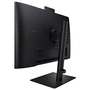 Samsung S40VA Series 24-Inch Computer Monitor, HDMI Monitor, 75Hz Monitor, IPS Monitor, Built-in Webcam, Built-in Speaker & Mic, FreeSync Premium (LS24A400VENXZA)