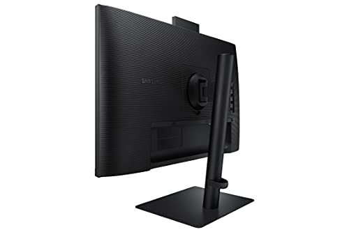 Samsung S40VA Series 24-Inch Computer Monitor, HDMI Monitor, 75Hz Monitor, IPS Monitor, Built-in Webcam, Built-in Speaker & Mic, FreeSync Premium (LS24A400VENXZA)